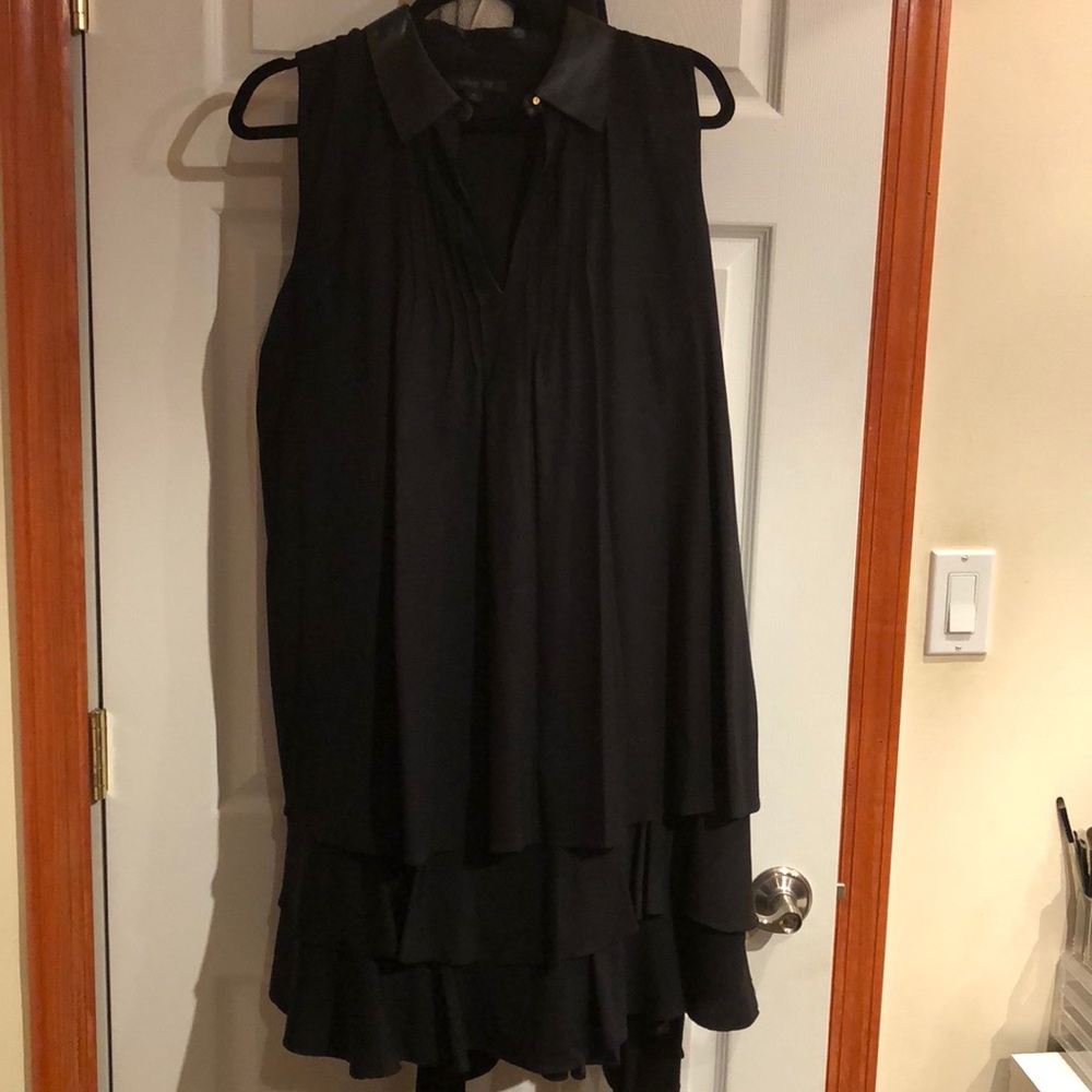 Rachel Zoe tiered black dress